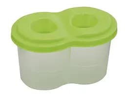 Стакан-непроливайка двойной, салатовый, 6 шт. в упаковке, ZB.6901-15