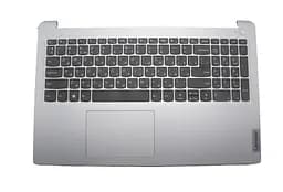 Корпус ноутбука / верхня панель з клавіатурою від ноутбука Lenovo IdeaPad 1-15ADA7 82R1, 1-15AMN7 82R1 (5CB1F36654) Оригінал PRC, Верхня панель клавіатури