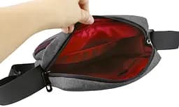 Сумка Yenkee Portable TARMAC Messenger Bag YBT 1070GY Grey (7137047) - мініатюра 8