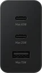 Зарядний пристрій PD Samsung Trio 65 W комплект із кабелем Type-C Type-C - мініатюра 4