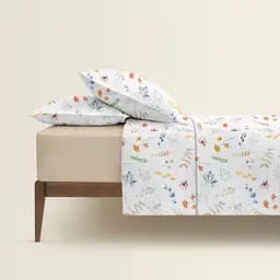 Комплект постільної білизни Cosas Botanic charm CS4 Сімейний білий (BotanicCharm_El180x30-12Magnolia_160x2) - мініатюра 2