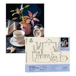 Набір для розпису по номерах "Час для себе" 40*50 см, IDEA2-GX45146, ТМ "99IDEAS"