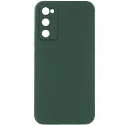 Чохол Silicone Cover Lakshmi Full Camera (AAA) для Samsung Galaxy S20 FE Зелений / Cyprus Green