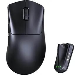 Бездротова миша ATTACK SHARK V8 42000 DPI PAW3950MAX Nordic 54L15 8K Чорна