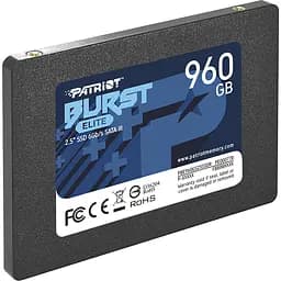 SSD накопичувач Patriot Burst Elite 960GB (PBE960GS25SSDR) [153125] - мініатюра 3