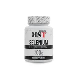 Селен MST Nutrition Selen 200 mcg, 90 таблеток для підтримки здоров'я волосся і нігтів