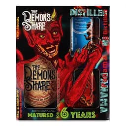 Ром The Demon's Share La Reserva Del Diablo Rum 6yo + 2 банки, 40%, 0,7 л