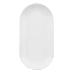 Блюдо овальное Ardesto Lucca White, 25 см, белый (AR2925WMP)