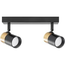Светильник поворотный спот Zuma Line Fori GU10 2x50W IP20 черный