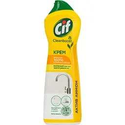 Крем для чистки Cif Актив Лимон 750 мл