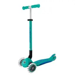 Самокат Globber Elite Lights колеса с подсветкой 50 кг изумрудно-зеленый (439-607-3)