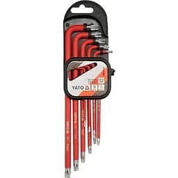 Ключі Yato Torx Tamperproof T10-T50 S2 набір 9 шт. (YT-0563)
