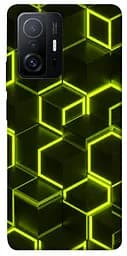 Чохол Demsky Neon hexagon для Xiaomi 11T / 11T Pro