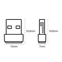 Мережевий адаптер USB Archer T2U Nano TP-Link teh0024065 - мініатюра 3