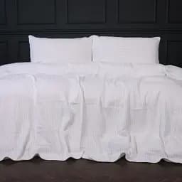 Комплект постільної білизни MirSon Arrowline White 110х140 см білий (2200010671117)