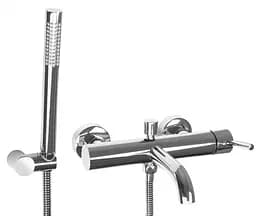 Смеситель для ванны и душа Rea Lungo Chrome REA-B6641 Хром