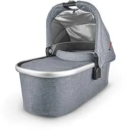 Універсальна коляска 2 в 1 UPPAbaby CRUZ 2, GREGORY (блакитний меланж/срібляста рама/руда шкіра) - мініатюра 11