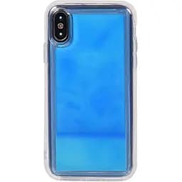 Чохол-накладка Toto Night Light Liquid Shine Case iPhone X/XS Blue