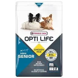 Сухой корм Opti Life Senior Mini Опти Лайф суперСеньор для пожилых собак мини и малых пород 2,5 кг