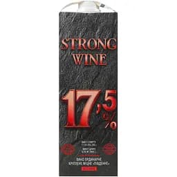 Вино Strong Wine Південне червоне ординарне міцне 17.5% 1 л - мініатюра 2
