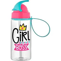 Пляшка для води Gusto Sonic GT-G-912058, 500 мл рожева (126115)