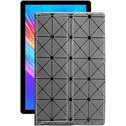 Чехол StatusCASE из экокожи для планшета Teclast T30 Серый ромб