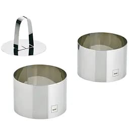 Набор форм-колец для десертов Kela Decore, с прессом, 2 шт (00000018272)