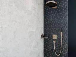Поличка кутова Hansgrohe AddStoris 14.8 х14.8 x 30.5 см Brushed Bronze 41741140, Бронза - мініатюра 3