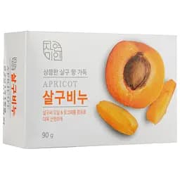 Мило для обличчя та тіла Mukunghwa Apricot 90 г - мініатюра 2