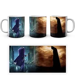 Кухоль GeekLand Бетмен Batman Бетмен Джокер та Бетмен Дві сторони BM.02.347 330 мл білий - мініатюра 3