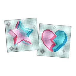 Алмазна мозаїка "LOL Surprise! Зірка і розбите серце" Ідейка AMG1187 на самоклеючій основі 9x9 см