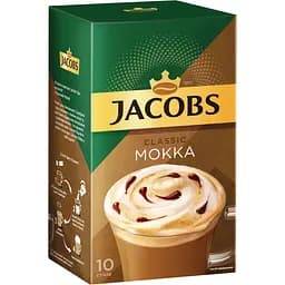 Напій кавовий Jacobs 3 в 1 Classic Mokka 21 г х 10 шт.