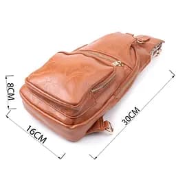 Жіноча слінг сумка Vintage через плече з екошкіри 16х30х8 см sum0026959 - мініатюра 3