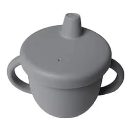 Поильник силиконовый непроливайка oldbro 150ml grey