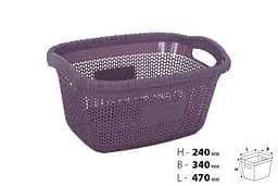 Кошик для білизни VIOLET HOUSE PLUM Віолетта (6481531) - мініатюра 2