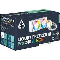 Система водяного охолодження Arctic Liquid Freezer III Pro 240 A-RGB White (ACFRE00186A) [148106] - мініатюра 6