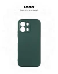 Чехол ArmorStandart ICON для OPPO A6S 4G / A6 4G Camera cover Dark Green (ARM90350) - мініатюра 3