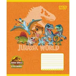 Набір зошитів Yes Jurassic World Dino 12 аркушів у клітинку 25 шт. (768711) - мініатюра 5