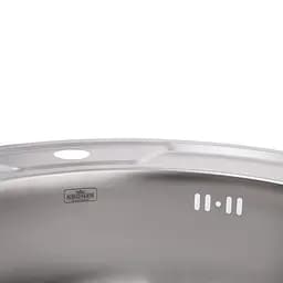 Кухонна мийка Kroner KRP Satin-490 (0,6 мм) CV022764, Satin - мініатюра 5