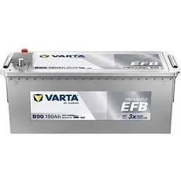 Автомобільний акумулятор Varta ProMotive EFB 190Ah бокова+/- 1050EN B90