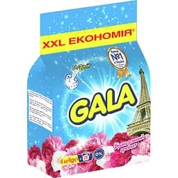 Пральний порошок Gala Автомат Французький аромат 4 кг (81684898)