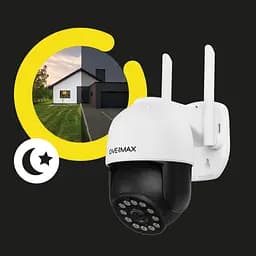 Вулична поворотна IP-камера Overmax Camspot 4.95 Wi-Fi 2.5K White - мініатюра 11