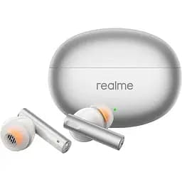 Бездротові навушники Realme Buds Air 6 Flame Silver (RMA2402) стерео гарнітура в кейсі - мініатюра 5