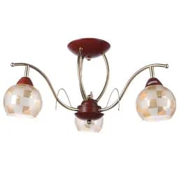 Люстра потолочная Brille для кухни E27 60W G (LK-448C/3)