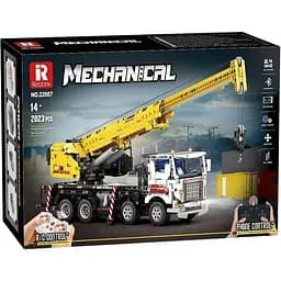 Конструктор Reobrix Mechanical автокран з пультом (22007) [161073] - мініатюра 7