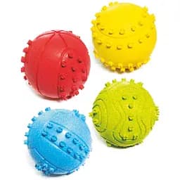Игрушка для собак Tatrapet Dental Gum мячик резиновый с шипами 7 см в ассортименте