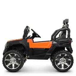 Дитячий електромобіль-джип Bambi M 4198EBLR-7 з музикою та світлом - мініатюра 5