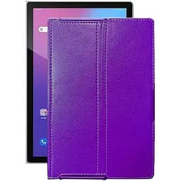 Чехол StatusCASE из экокожи для планшета Blackview Tab 12 Фиолетовый