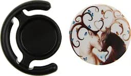 Тримач телефону TOTO Popsocket plastic BNS Deer Black - мініатюра 2