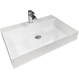 Раковина накладная Adamant SLENDER, прямоугольная (4824296204008)